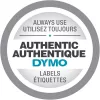 DYMO D1 Durable - juoda ant balto - 12 mm
