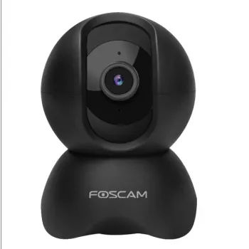 IP apsaugos kamera Foscam X5, lemputės formos, 5 MP (2560×1920), Wi‑Fi ir Ethernet, „MicroSD“ iki 256 GB, 360° pasukama/pakreipiama, 6x skaitmeninis priartinimas, naktinis matymas 8 m