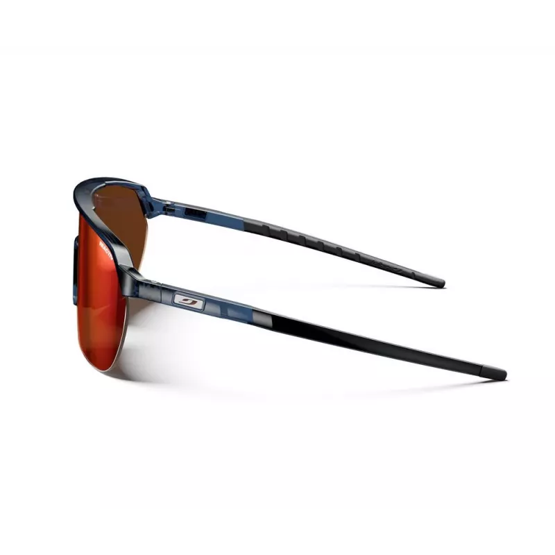 JULBO FREQUENCY REACTIV 0-3 HC juodi/mėlyni akiniai nuo saulės