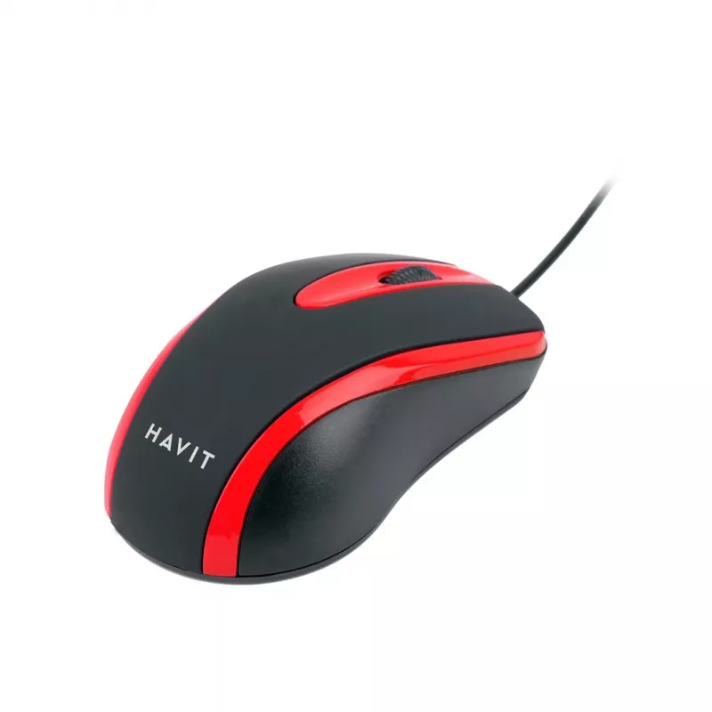 Havit HV-MS753 - universal computer pelė, red and Juoda