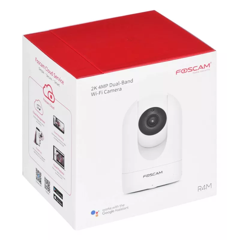 Foscam R4M apsaugos kamera Cube IP apsaugos kamera, skirta patalpose, 2560 x 1440 pikselių, stalas