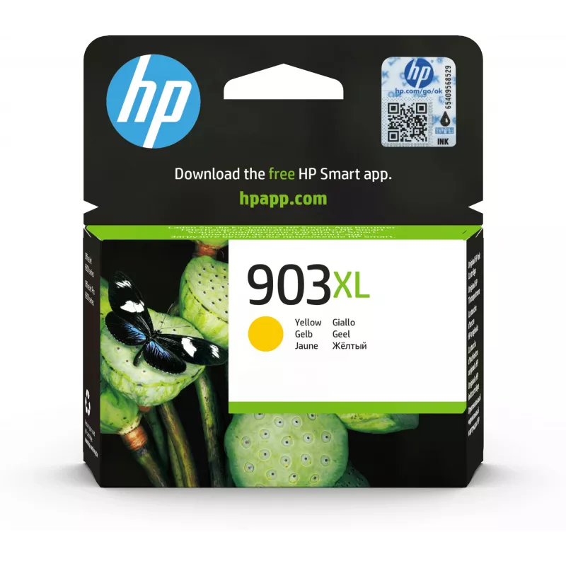 HP Originali rašalo kasetė T6M11AE 301 903XL didelio našumo geltona BLISTER