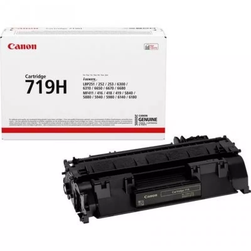 Canon Toner CRG-719H 3480B012 cartridge 1 vnt. Originali juoda