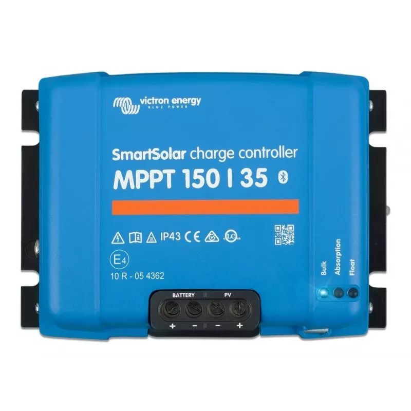 MPPT saulės energijos įkrovimo valdiklis Victron Energy SmartSolar 150/35 — 150 V įvestis, 35 A išvestis