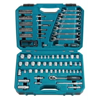 Makita E-06616 mechaniko įrankių rinkinys, 120 įrankių
