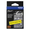 Spausdintuvo juosta Brother HSE-651E Juoda 2.1 cm x 1.5 m