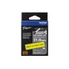 Spausdintuvo juosta Brother HSE-651E Juoda 2.1 cm x 1.5 m