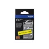 Spausdintuvo juosta Brother HSE-651E Juoda 2.1 cm x 1.5 m