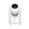 IP apsaugos kamera Foscam R8M Balta — 8 MP 4K (3840×2160), 2.8 mm stiklinis objektyvas, 350° horizontaliai / 150° vertikaliai, 2.4G/5G Wi‑Fi, microSD iki 256GB