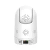 IP apsaugos kamera Foscam R8M Balta — 8 MP 4K (3840×2160), 2.8 mm stiklinis objektyvas, 350° horizontaliai / 150° vertikaliai, 2.4G/5G Wi‑Fi, microSD iki 256GB