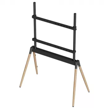 TV priedo grindų stovas 55-86/JUODA/MEDIS TVS-86F-01-BK Gembird