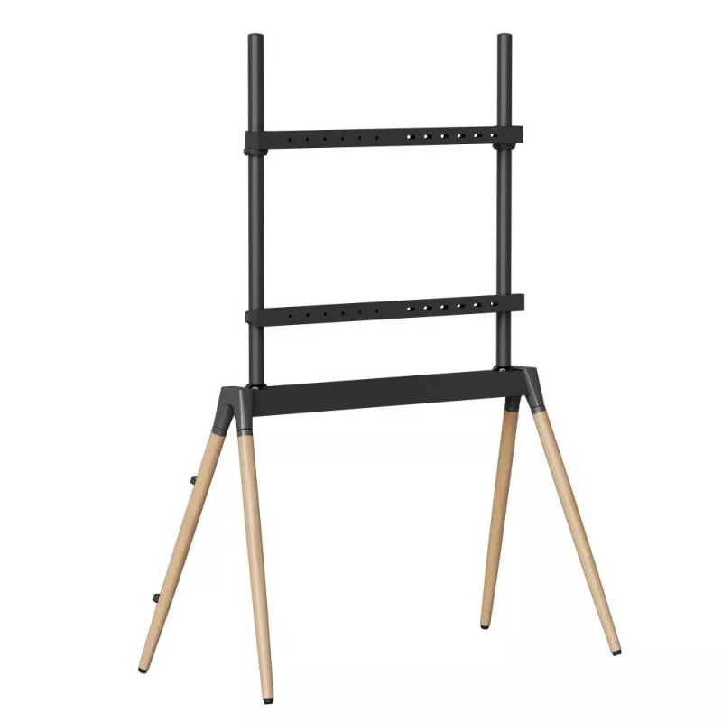 Priedas televizoriaus grindų stovas 55-86/JUODA/MEDIS TVS-86F-01-BK Gembird