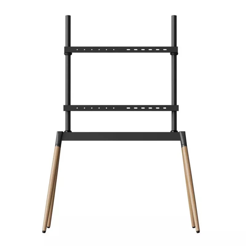 Priedas televizoriaus grindų stovas 55-86/JUODA/MEDIS TVS-86F-01-BK Gembird