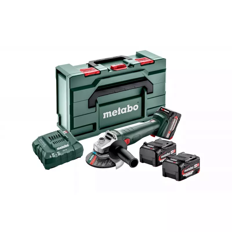 Kampinis šlifuoklis Metabo W 18 L 9-125 Quick Set