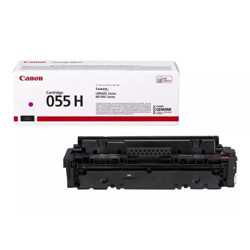 Canon 055H dažų kasetė 1 vnt. Originali Purpurinė