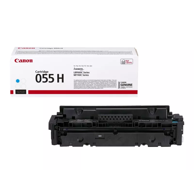 Canon 055H tonerio kasetė 1 vnt. Originali žydra