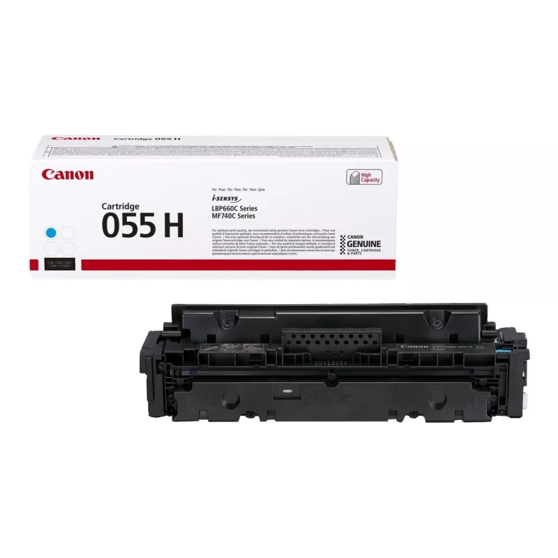 Canon 055H tonerio kasetė 1 vnt. Originali žydra
