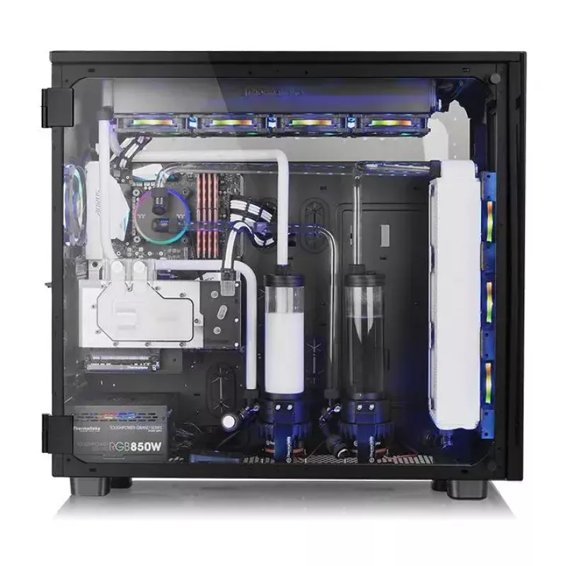 PC korpusas Thermaltake View 91 TG RGB Ultra Tower Juoda