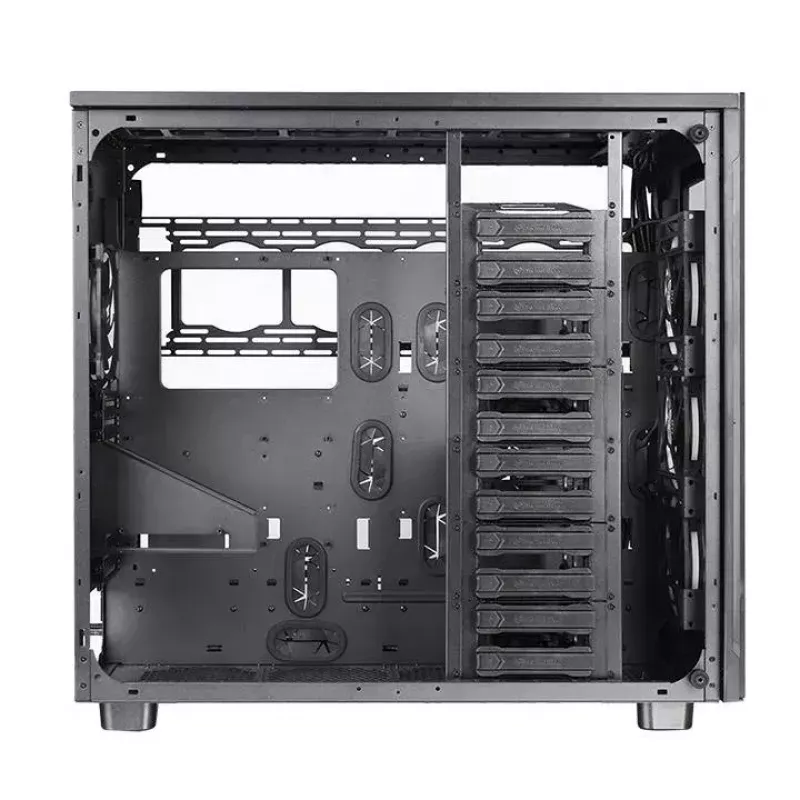PC korpusas Thermaltake View 91 TG RGB Ultra Tower Juoda