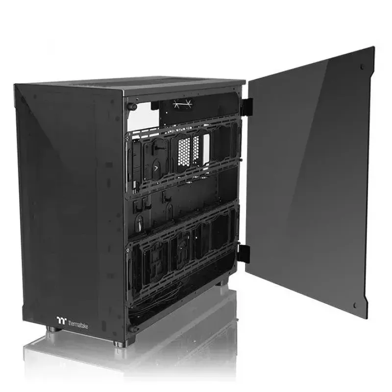 PC korpusas Thermaltake View 91 TG RGB Ultra Tower Juoda