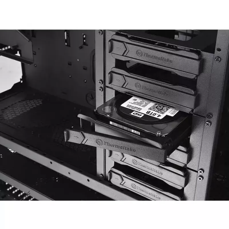 PC korpusas Thermaltake View 91 TG RGB Ultra Tower Juoda