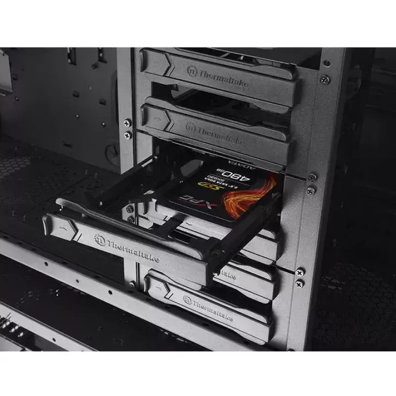 PC korpusas Thermaltake View 91 TG RGB Ultra Tower Juoda