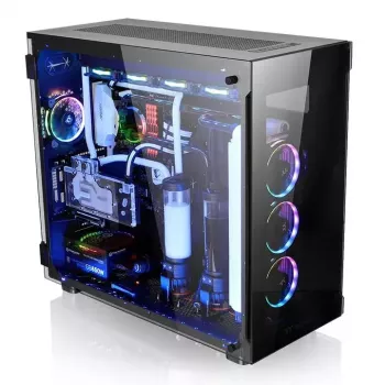 PC korpusas Thermaltake View 91 TG RGB Ultra Tower Juoda
