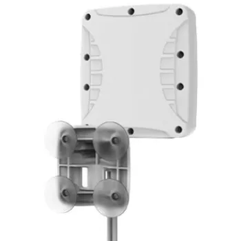 Poynting Antennas 5G/LTE Antena skirta stiebui/sienai/langui A-XPOL-0001-V2-21 SMA (M) 3 dBi 2x2 MIMO kryžminės poliarizacijos įvairiakryptė SMA – vyriška 2 x 5 m