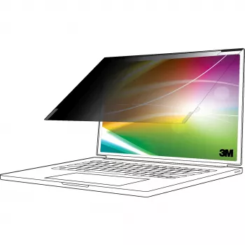 3M privatumo filtras nešiojamam kompiuteriui - ryškus ekranas - lipnus - 34,2 cm (13.5) - skirtas Microsoft Surface Laptop (13.5 ), Laptop 2 (13.5 ) (7100287810)