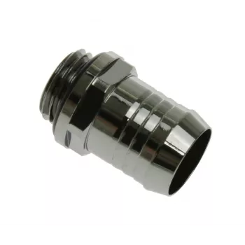 Bitspower jungtis tiesi G1/4 colio AG su 13 mm vid. skersmeniu - juoda blizgi