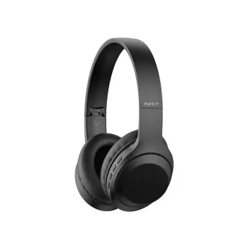 Headset Havit H628BT belaidės ant ausies dedamos ausinės smėlio spalvos