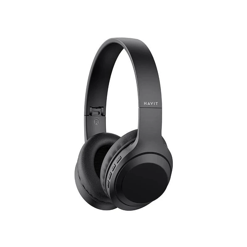 Headset Havit H628BT belaidės ant ausies dedamos ausinės smėlio spalvos