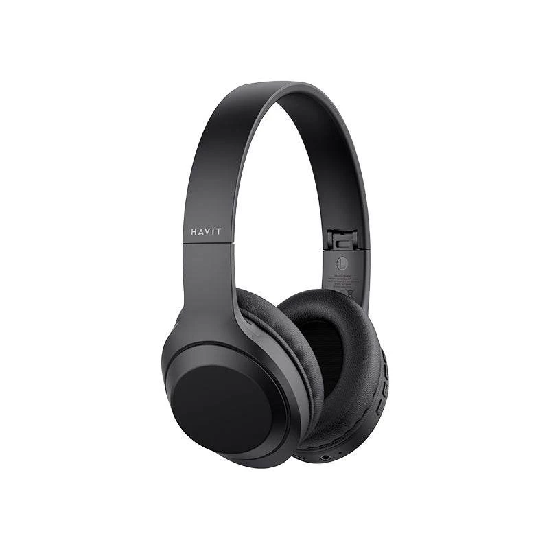 Headset Havit H628BT belaidės ant ausies dedamos ausinės smėlio spalvos