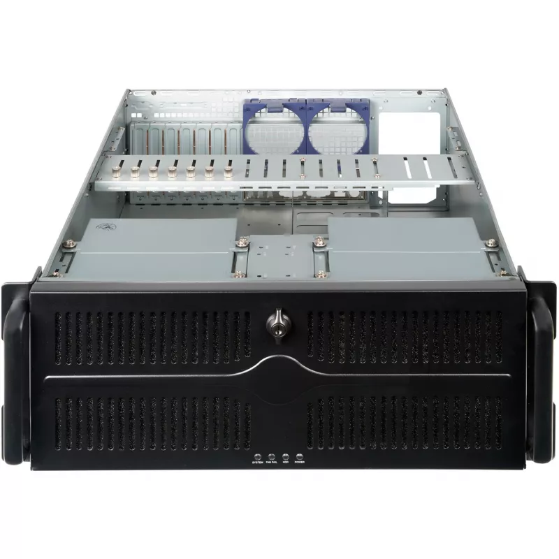 CHIEFTEC RACKMOUNT EATX BE MAITINIMO BLOKO USB 3.0 JUODAS 4U