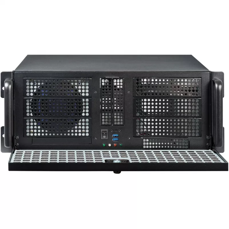 CHIEFTEC RACKMOUNT EATX BE MAITINIMO BLOKO USB 3.0 JUODAS 4U