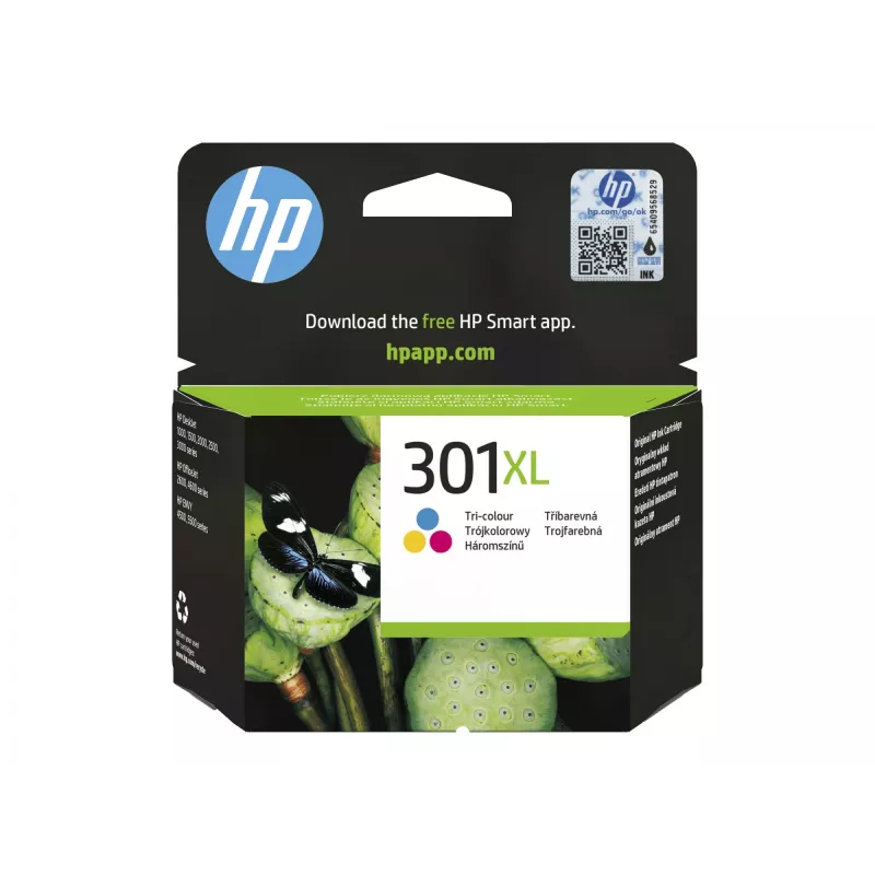 HP 301XL rašalo spalvota lizdinė pakuotė DesignJet 1050 daugiafunkcis spausdintuvas