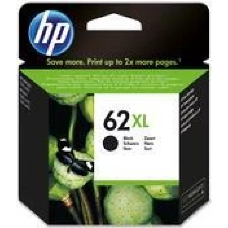 HP 62XL didelio našumo juodas Originalius rašalo kasetė