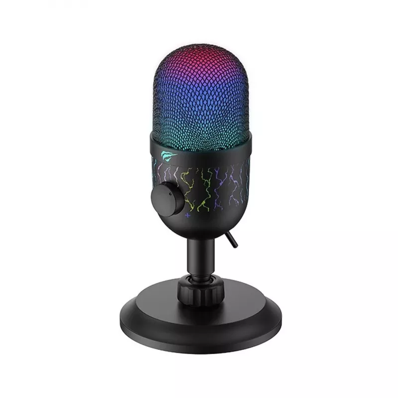 Žaidimų mikrofonas Havit GK52 RGB