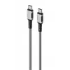 Havit CB6297 magnetinis laidas USB Type C į USB Type C 1m juodas