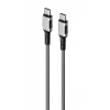 Havit CB6297 magnetinis laidas USB Type C į USB Type C 1m juodas