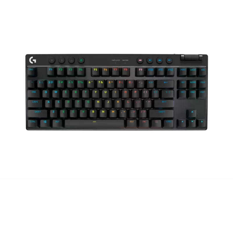 LOGITECH G PRO X TKL LIGHTSPEED mechaninė žaidimų klaviatūra — JUODA — NORDIC — LINEAR
