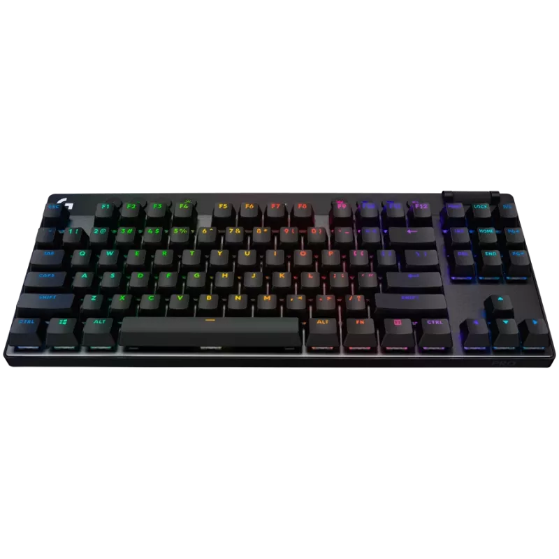 LOGITECH G PRO X TKL LIGHTSPEED mechaninė žaidimų klaviatūra — JUODA — NORDIC — LINEAR