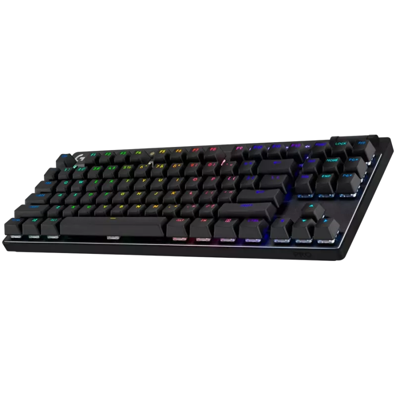 LOGITECH G PRO X TKL LIGHTSPEED mechaninė žaidimų klaviatūra — JUODA — NORDIC — LINEAR
