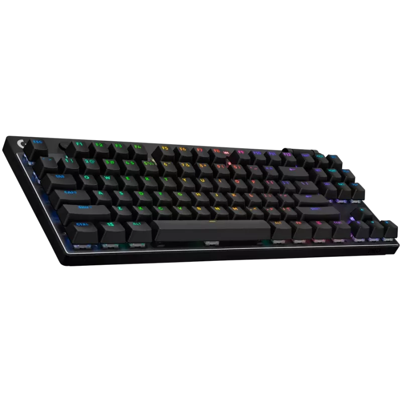 LOGITECH G PRO X TKL LIGHTSPEED mechaninė žaidimų klaviatūra — JUODA — NORDIC — LINEAR