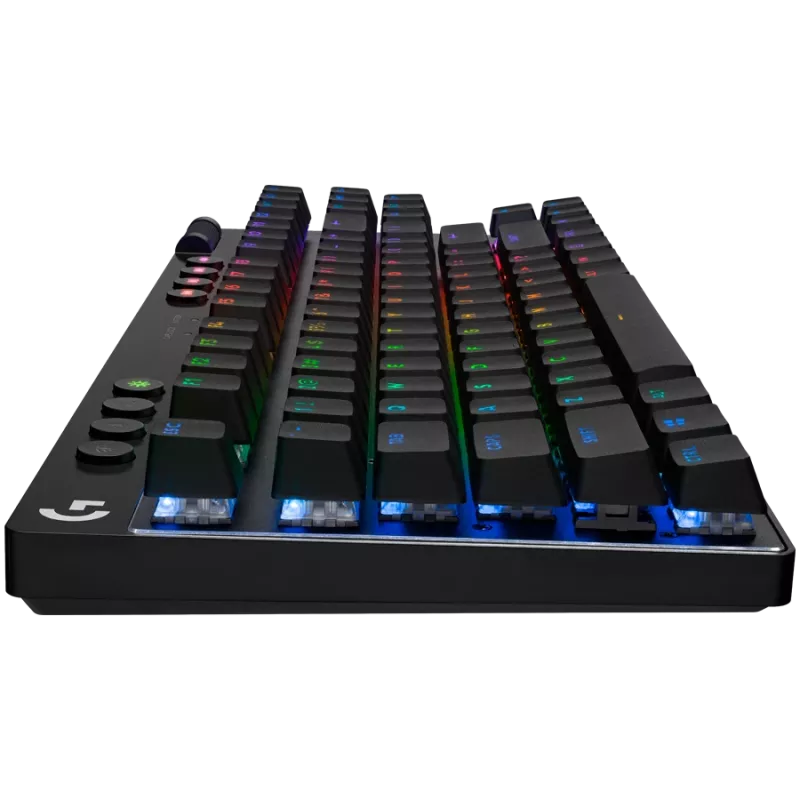 LOGITECH G PRO X TKL LIGHTSPEED mechaninė žaidimų klaviatūra — JUODA — NORDIC — LINEAR