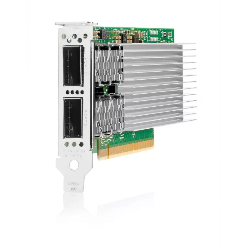 Tinklo adapteris HP HPE Intel E810-CQDA2 2 prievadų QSFP28 100Gb PCI Express, Ethernet / Skaidulinis, laidinis