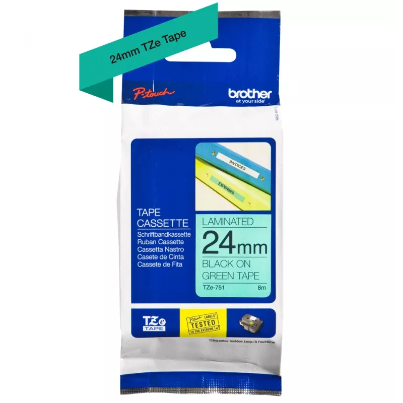 Brother TZE751 juoda
