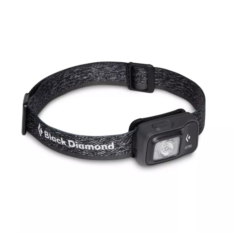 Juoda Diamond Astro 300 juoda, mėlyna galvos juostos lemputė
