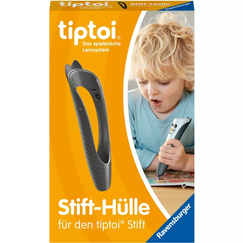 tiptoi pin-Case for swapping in Juoda, Apsauginis dėklas juodas