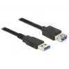 USB laidas DeLOCK 85056 USB 3.2 Gen 1 2 m USB A juodas
